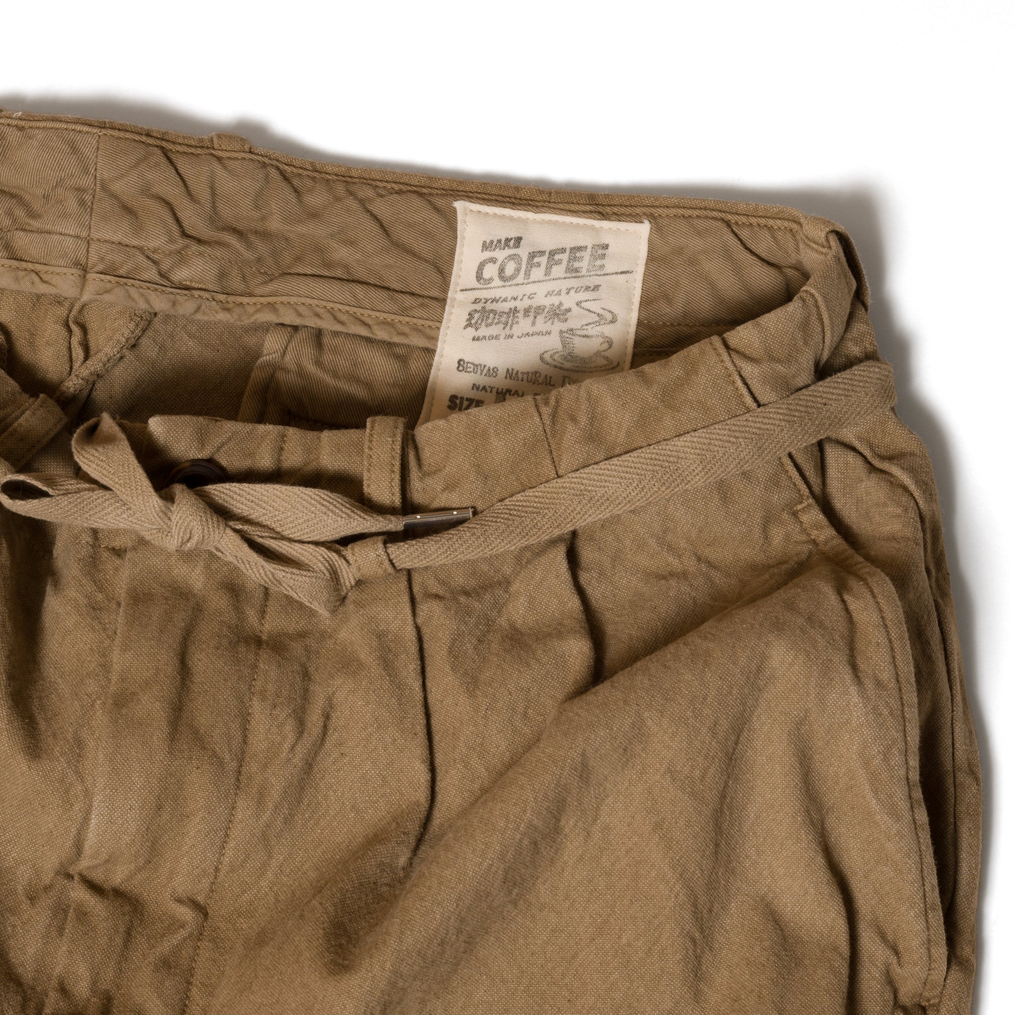 Coffee - 10oz CANVAS TAPERED PANTS – SEUVAS