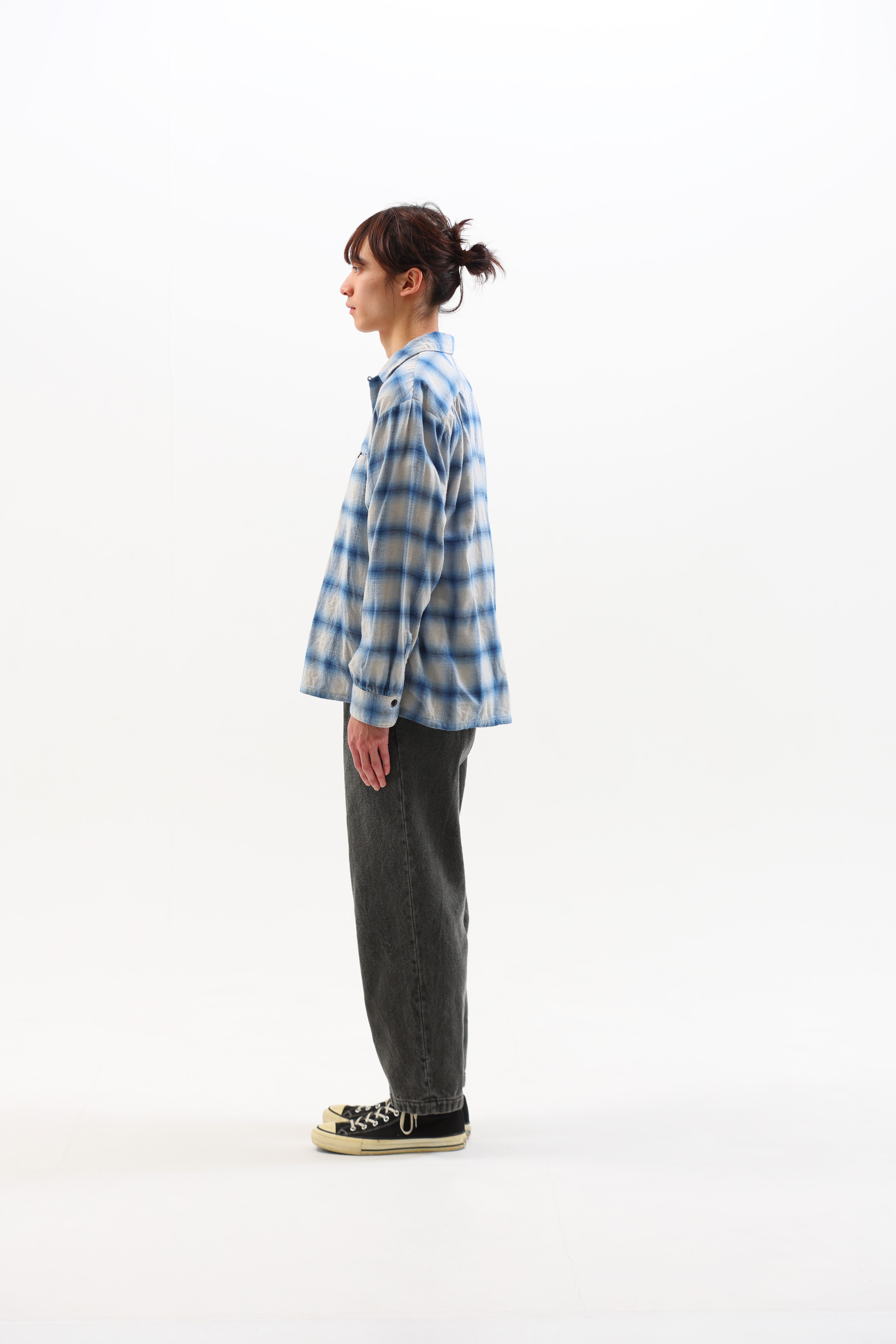 【京都店限定】SEE SEE WOOL SNAP SHIRTS 京都店限定】SEE SEE WOOL SNAP SHIRTS