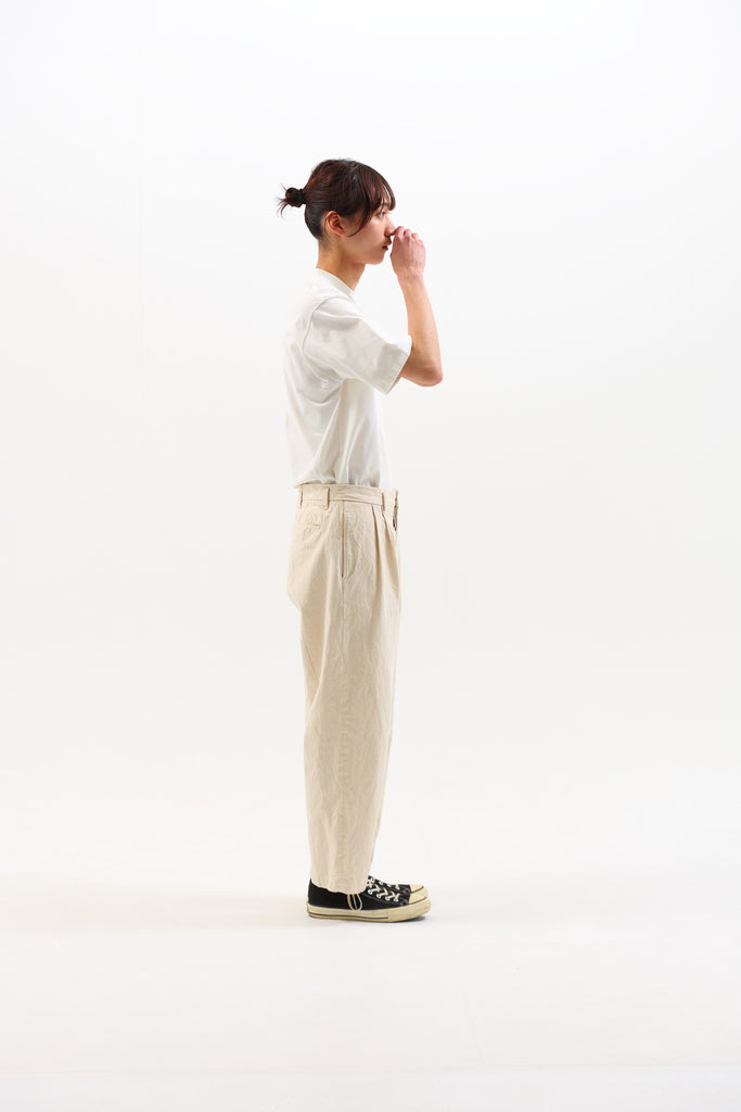 STRIPE CANVAS PANTS