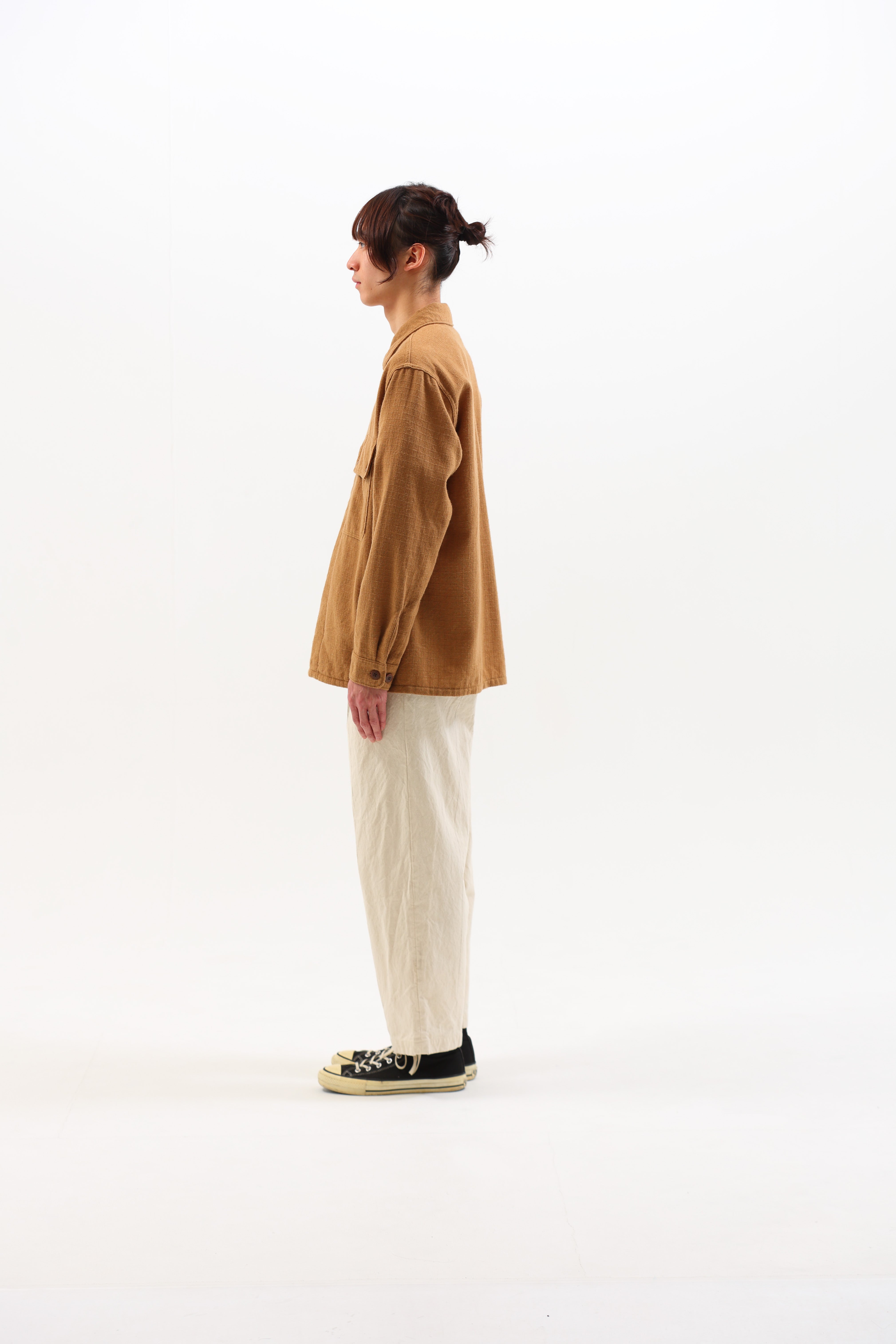 RIP-STOP WOOL C.P.O SHIRT | SEUVAS