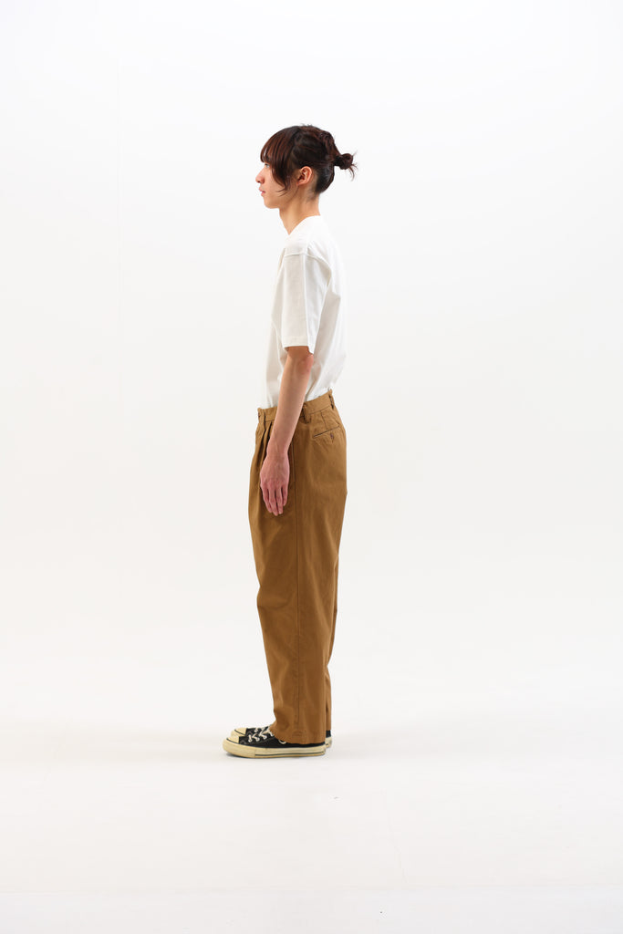 CHINO 2TUCK TROUSERS