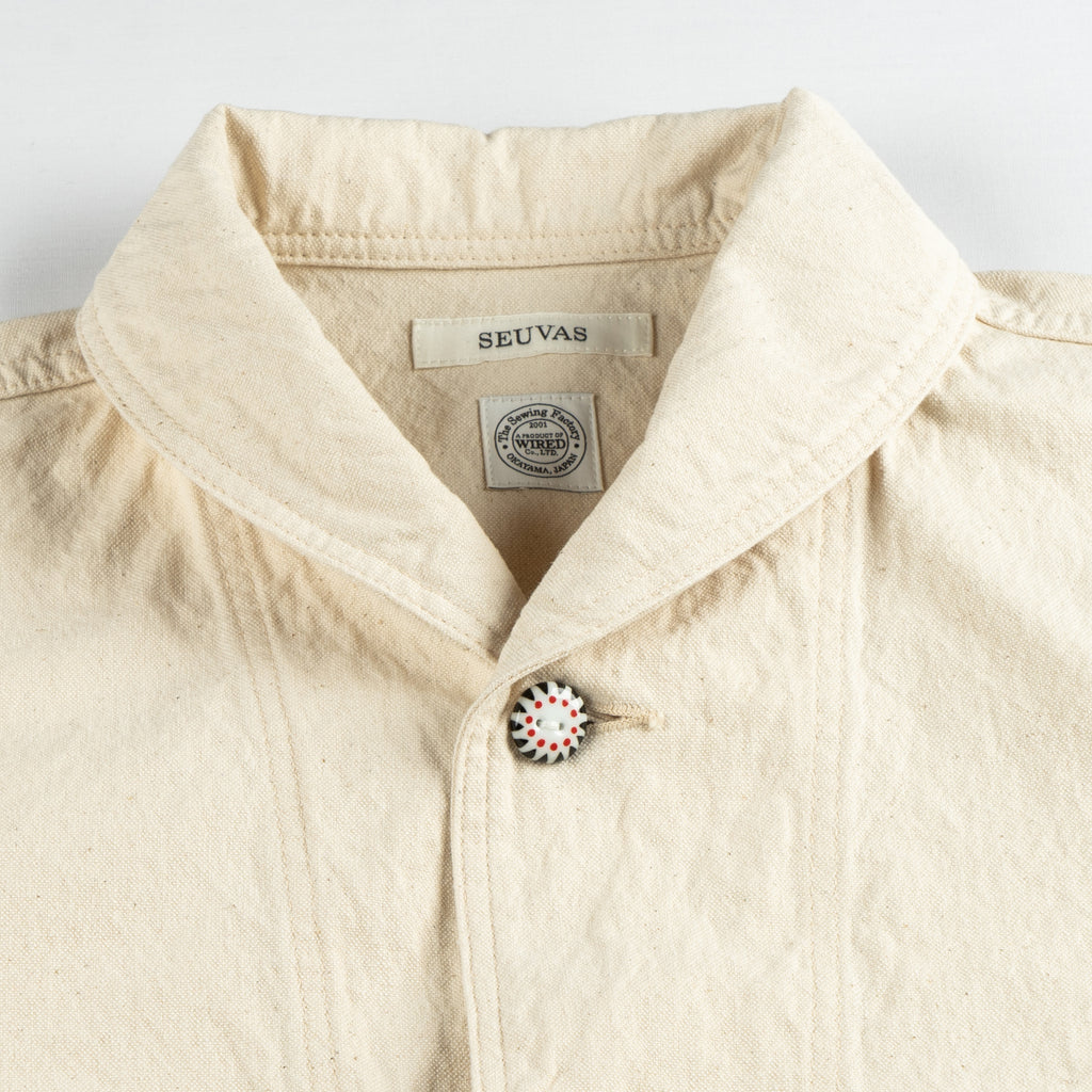 10oz CANVAS SHAWL COLLAR JACKET