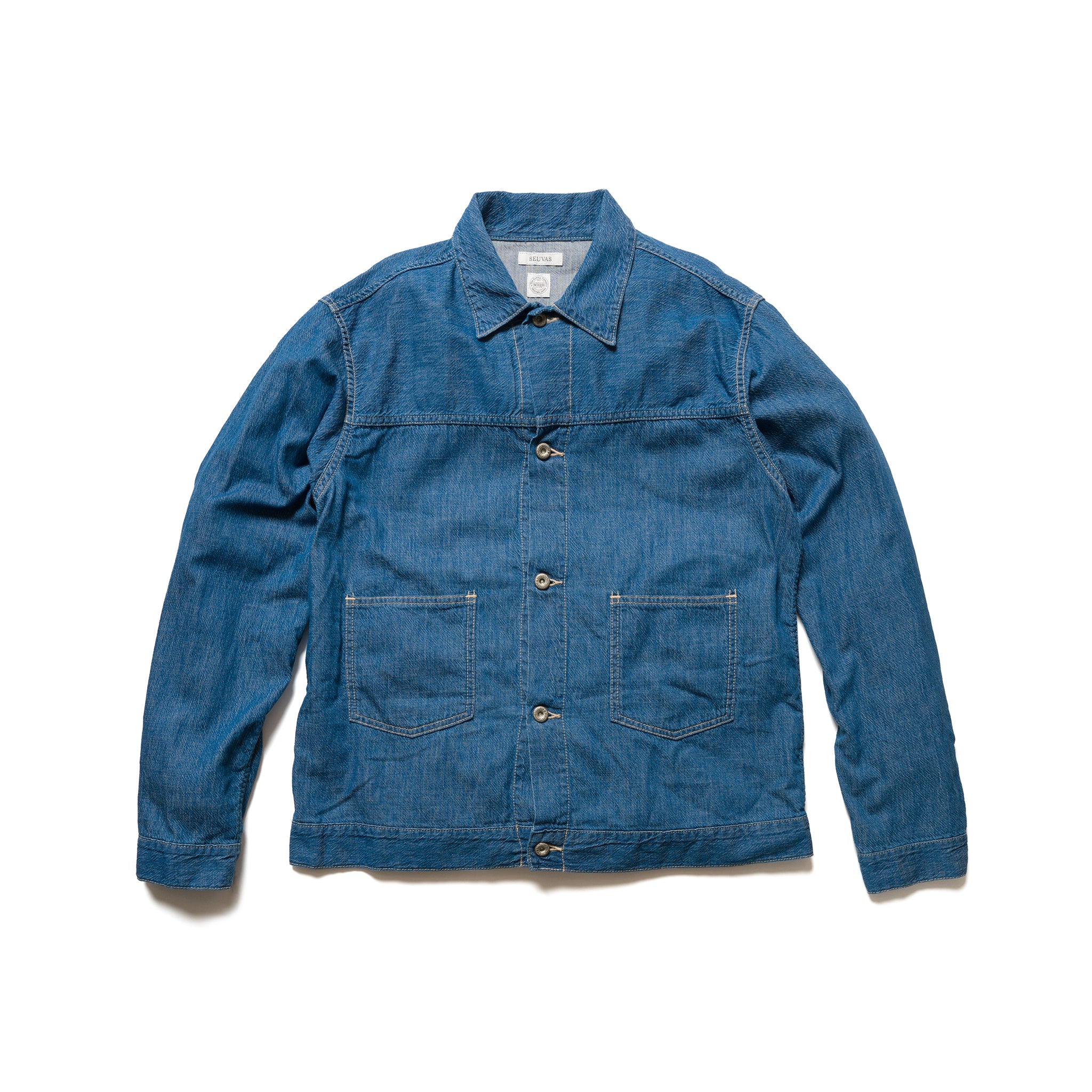 DENIM TRUCKER JACKET | SEUVAS