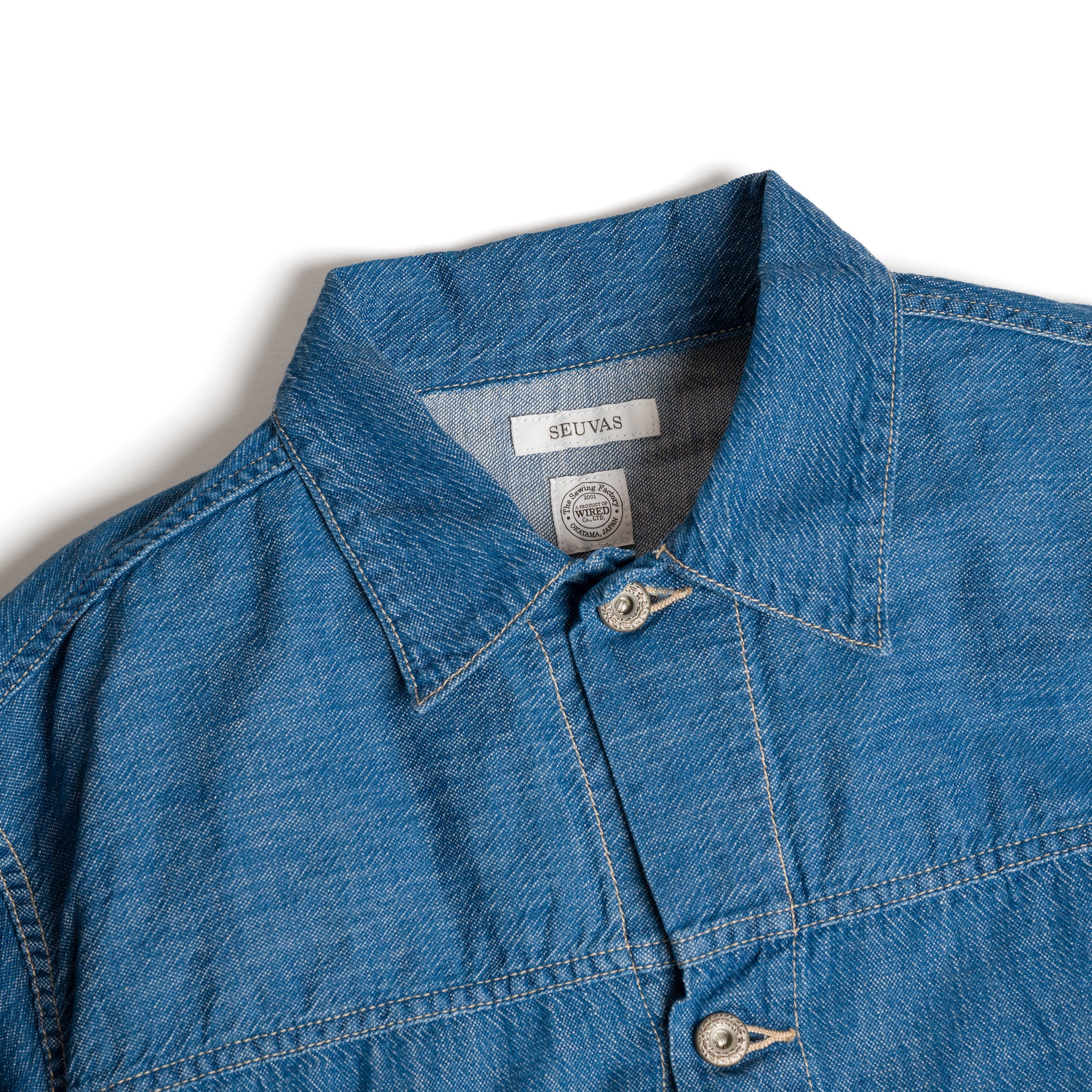 DENIM TRUCKER JACKET – SEUVAS