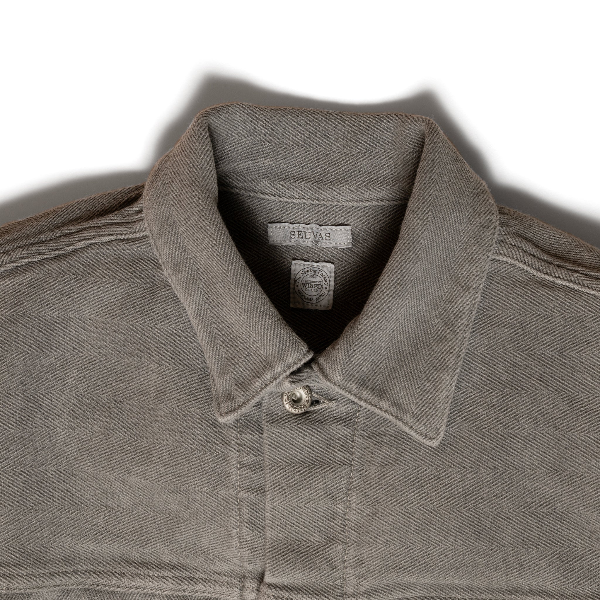 HERRINGBONE TRUCKER JACKET – SEUVAS