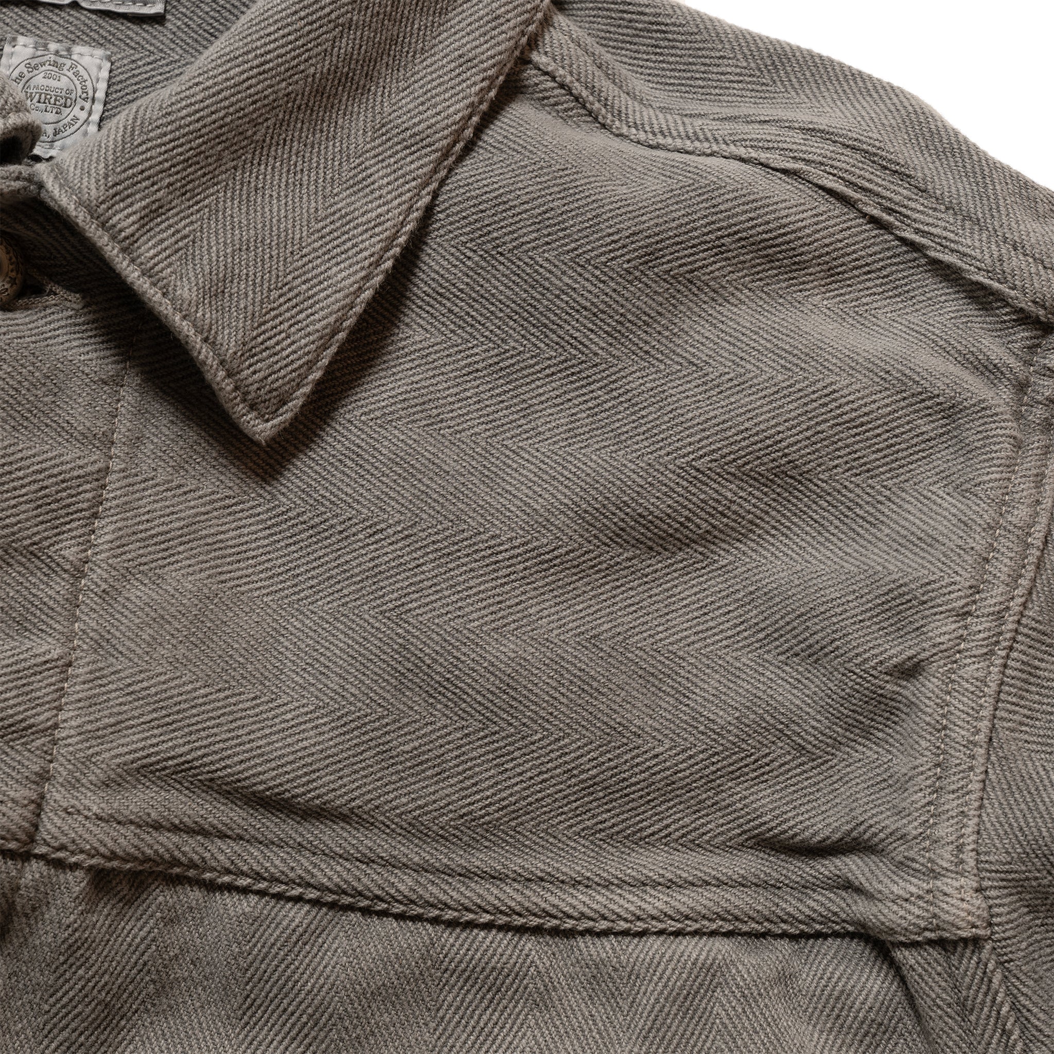 HERRINGBONE TRUCKER JACKET – SEUVAS