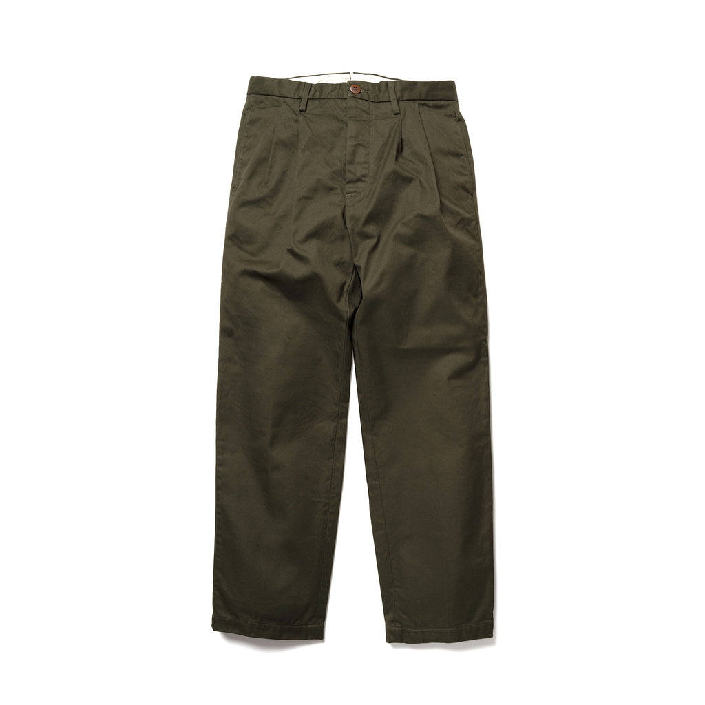 CHINO 2TUCK TROUSERS