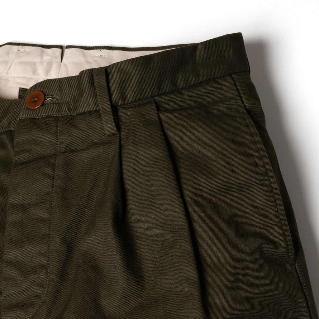 CHINO 2TUCK TROUSERS