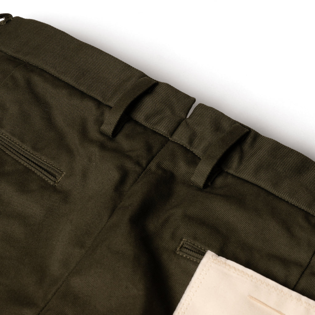 CHINO 2TUCK TROUSERS