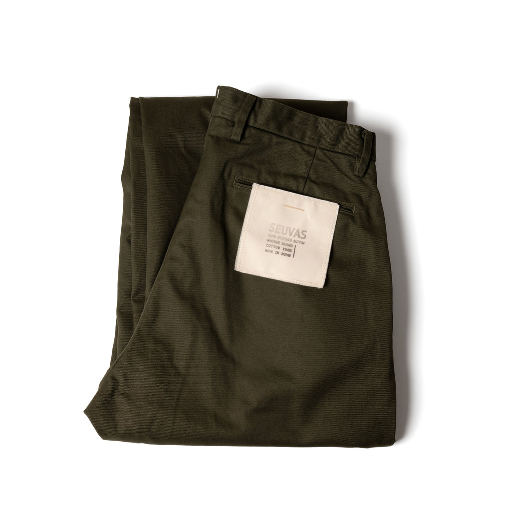 CHINO 2TUCK TROUSERS