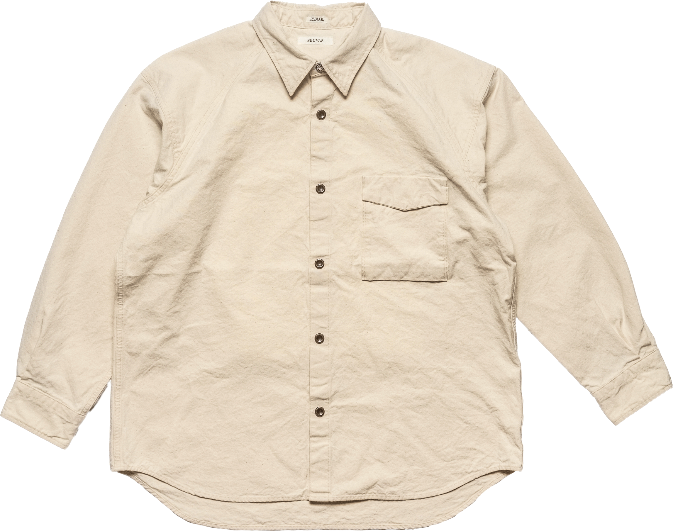 8oz CANVAS RAGLAN SHIRT | SEUVAS