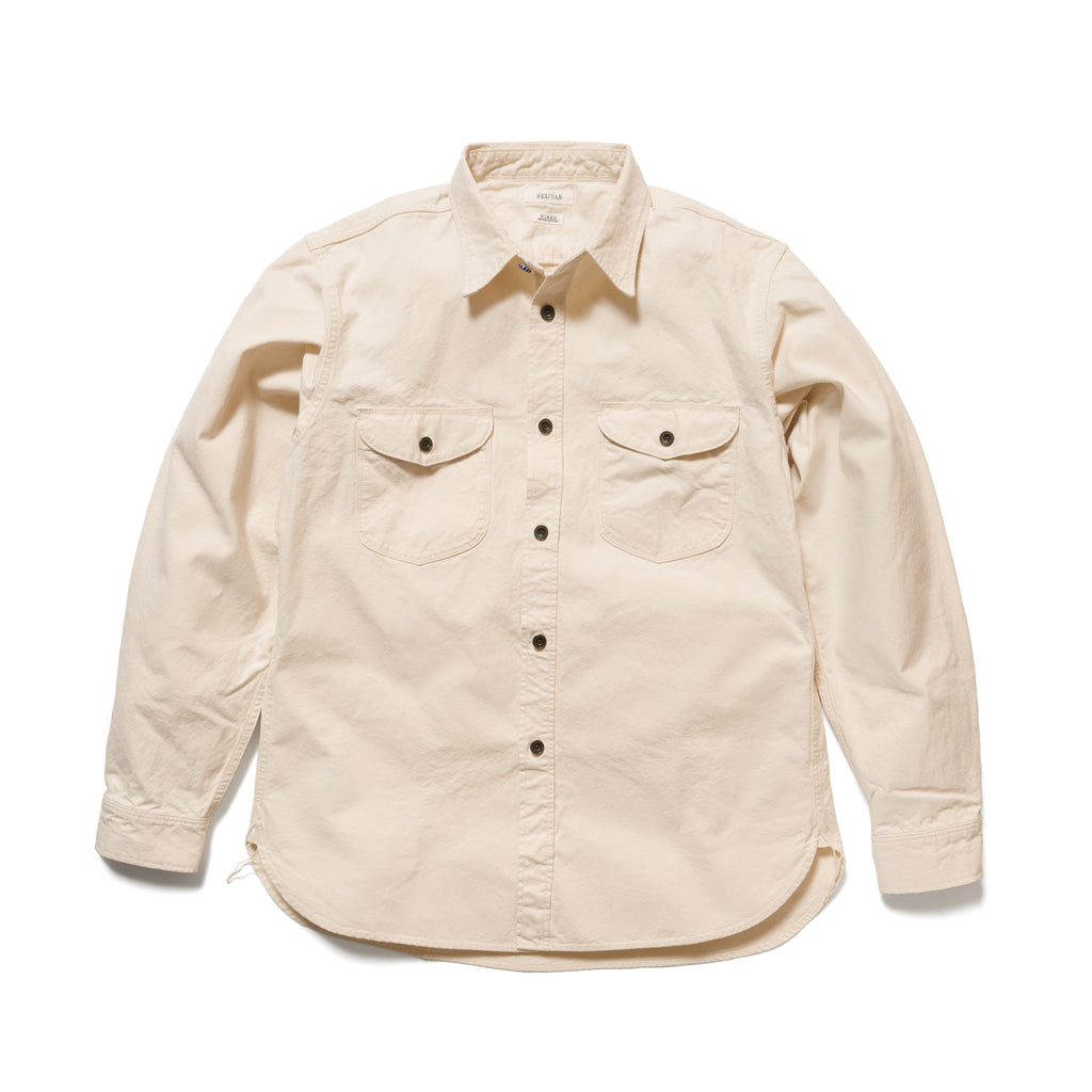 8oz CANVAS FLAP WORK SHIRT