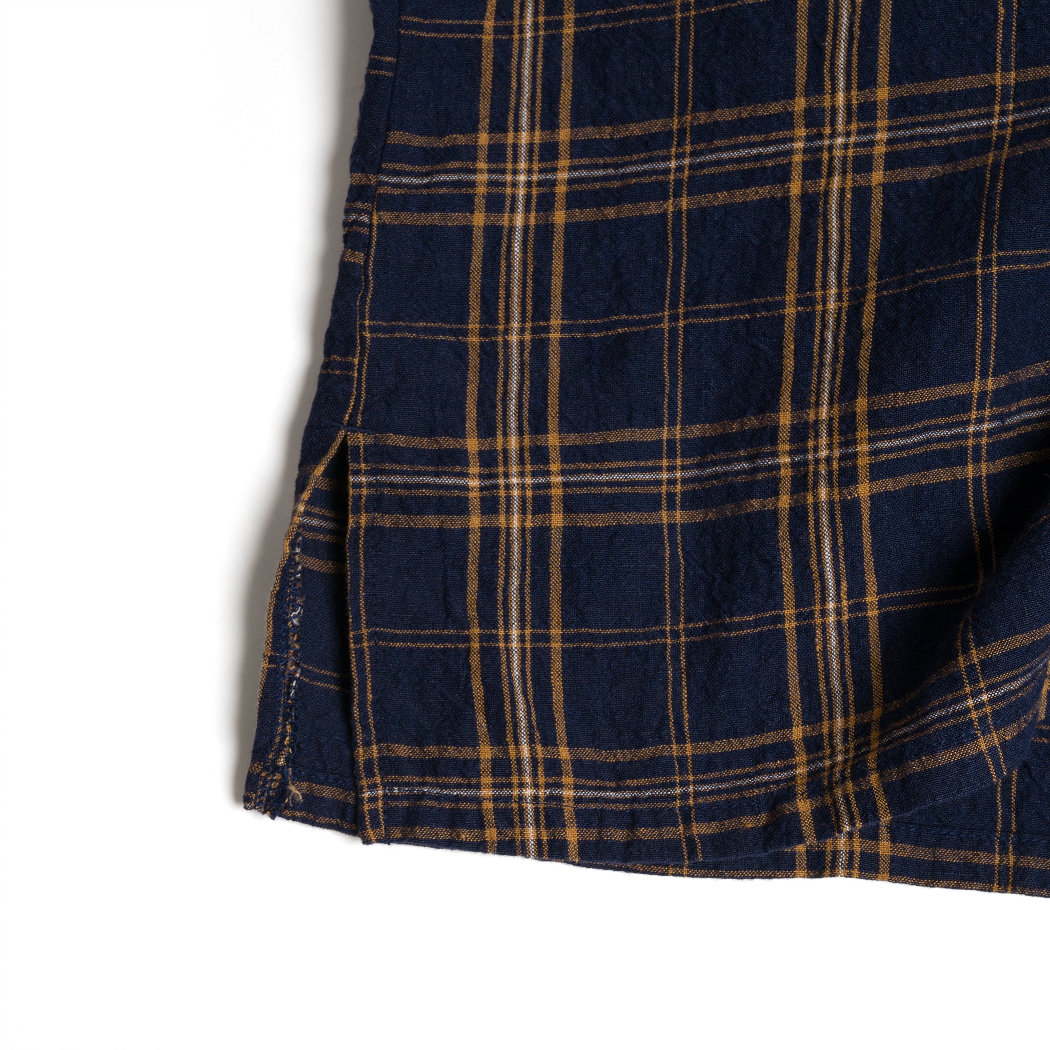 LINEN OPEN COLLAR SHIRT - 2 – SEUVAS
