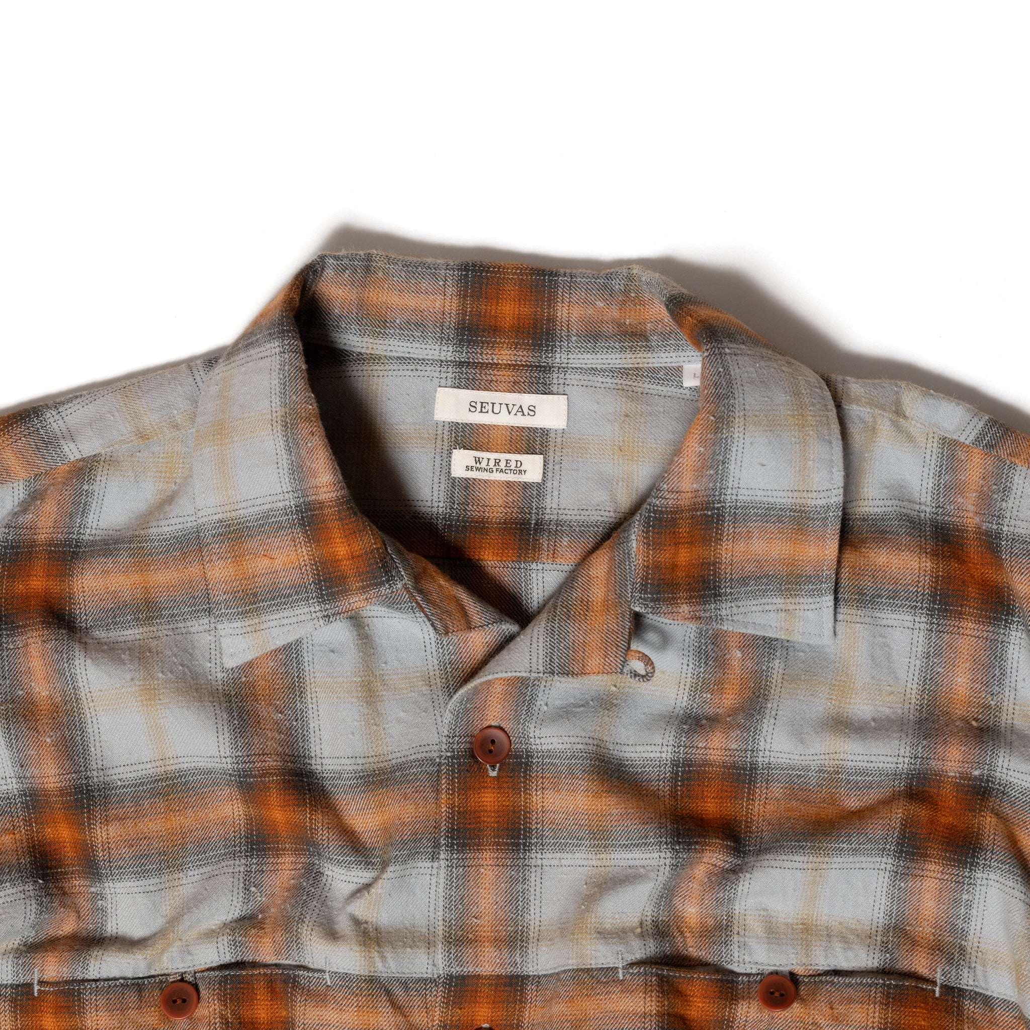 OPEN-NECKED SHIRT – SEUVAS