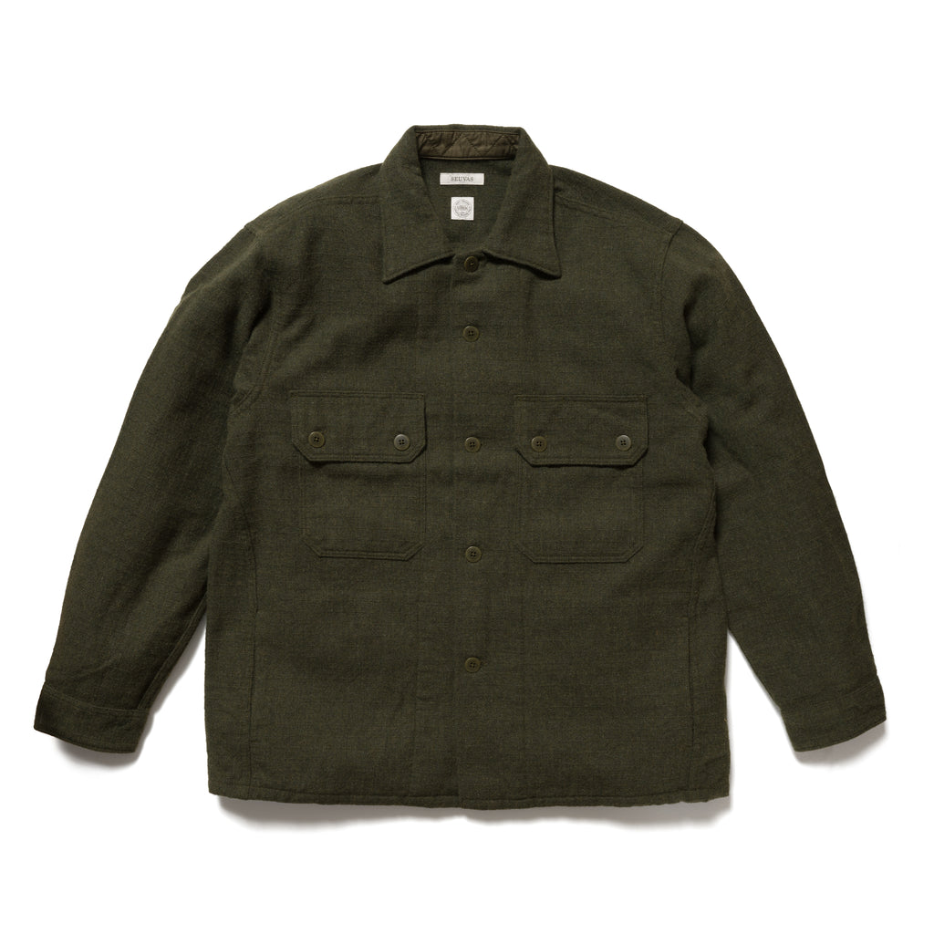 RIP-STOP WOOL C.P.O SHIRT