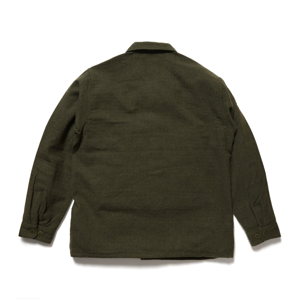 RIP-STOP WOOL C.P.O SHIRT