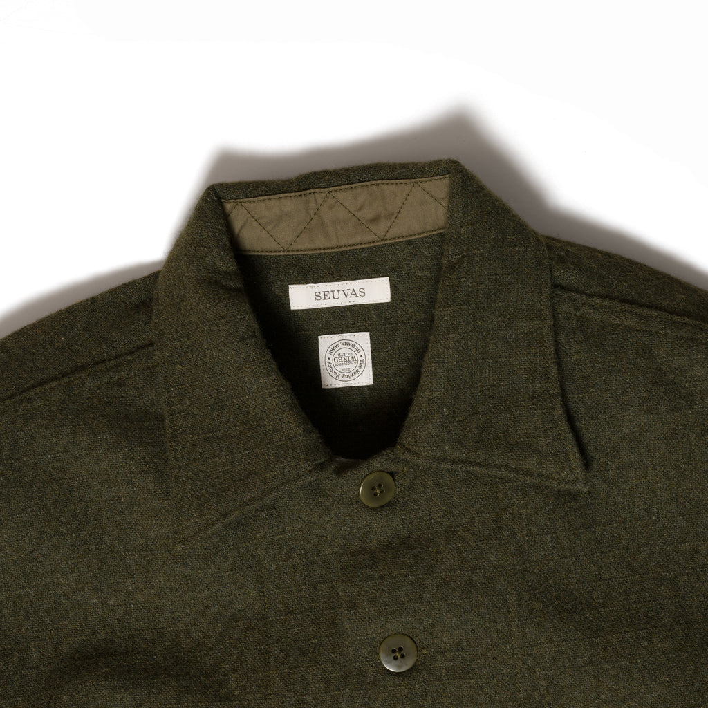 RIP-STOP WOOL C.P.O SHIRT