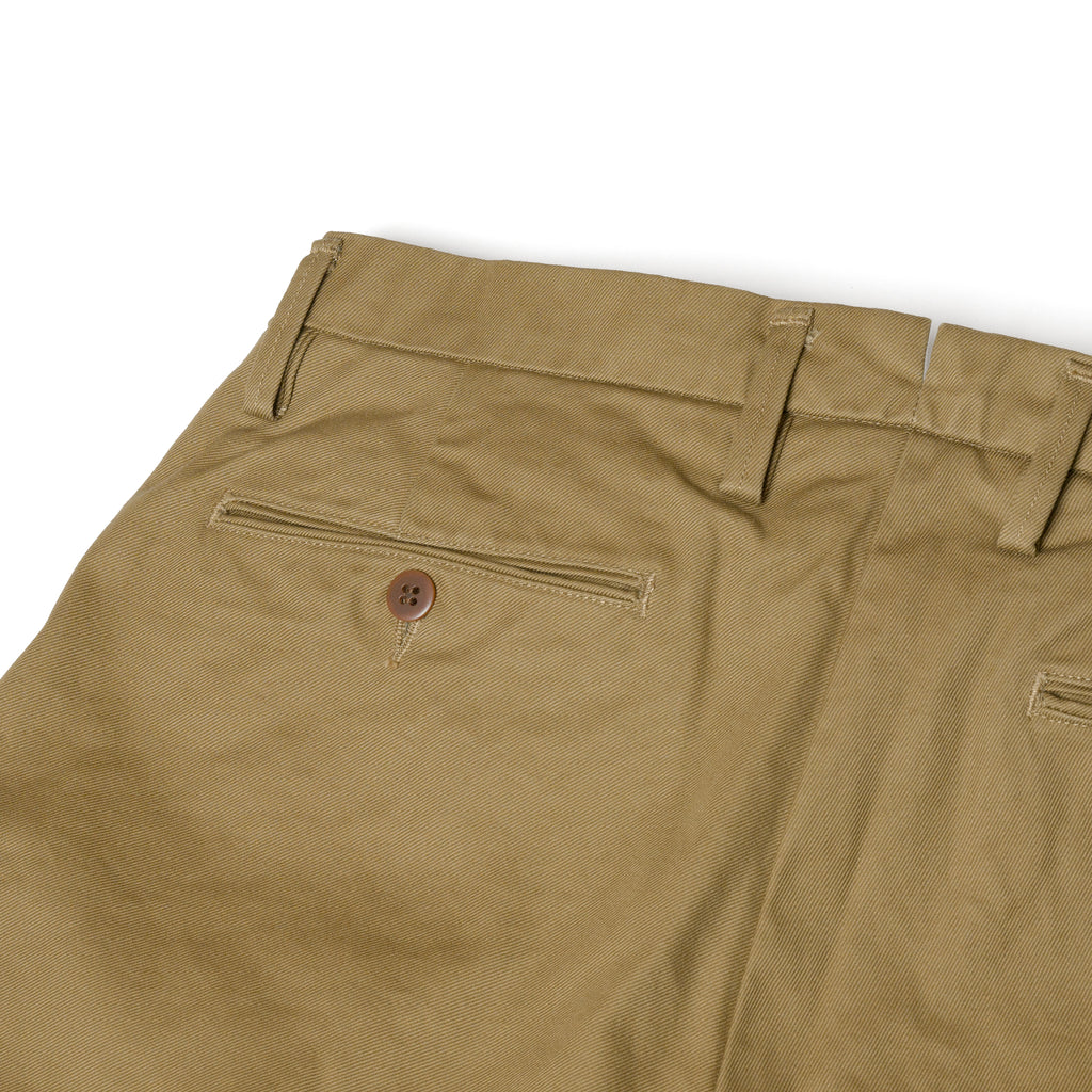 CHINO 2TUCK TROUSERS