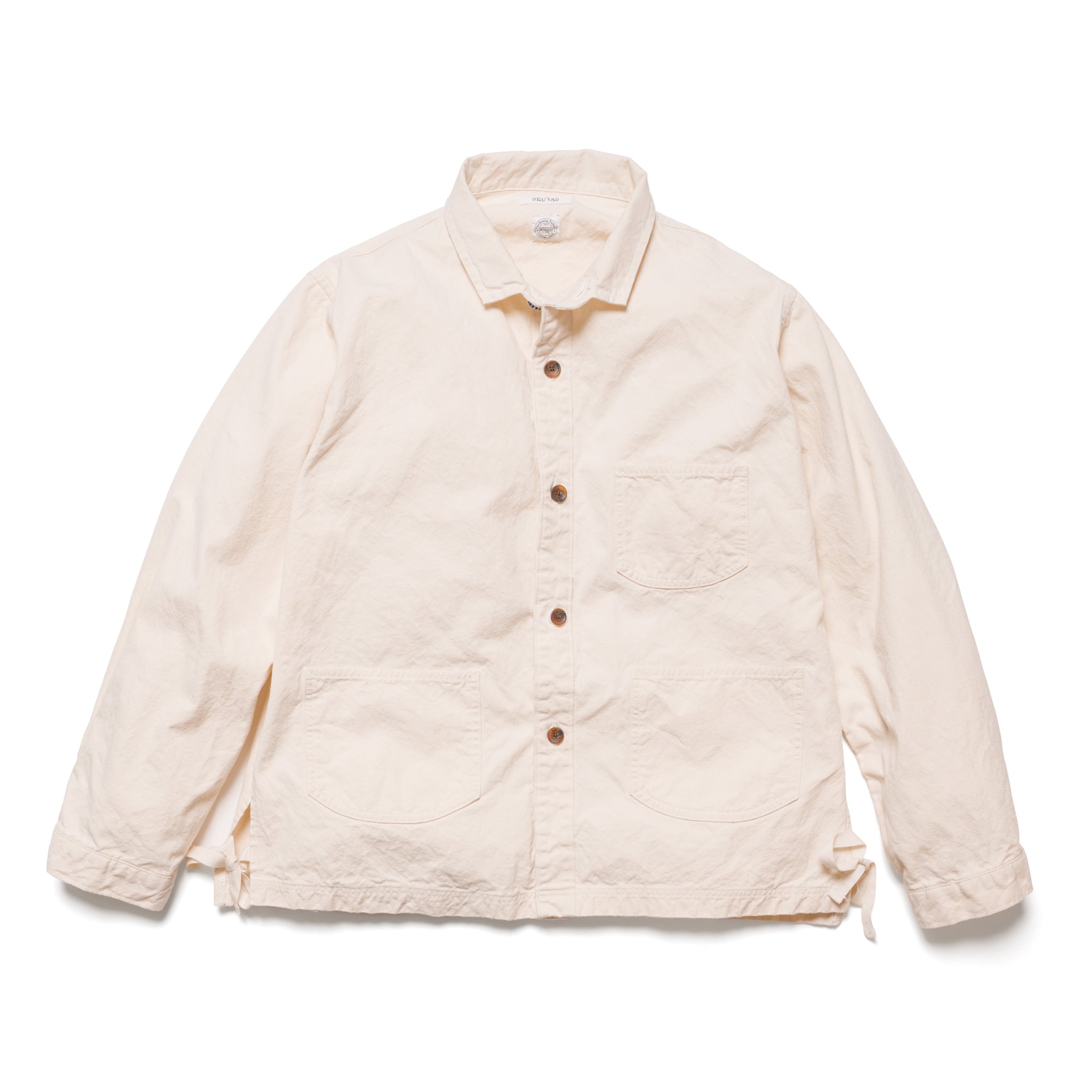 Wing Collar Shirt Jacket in 8oz Canvas_SV-24S-003 – SEUVAS