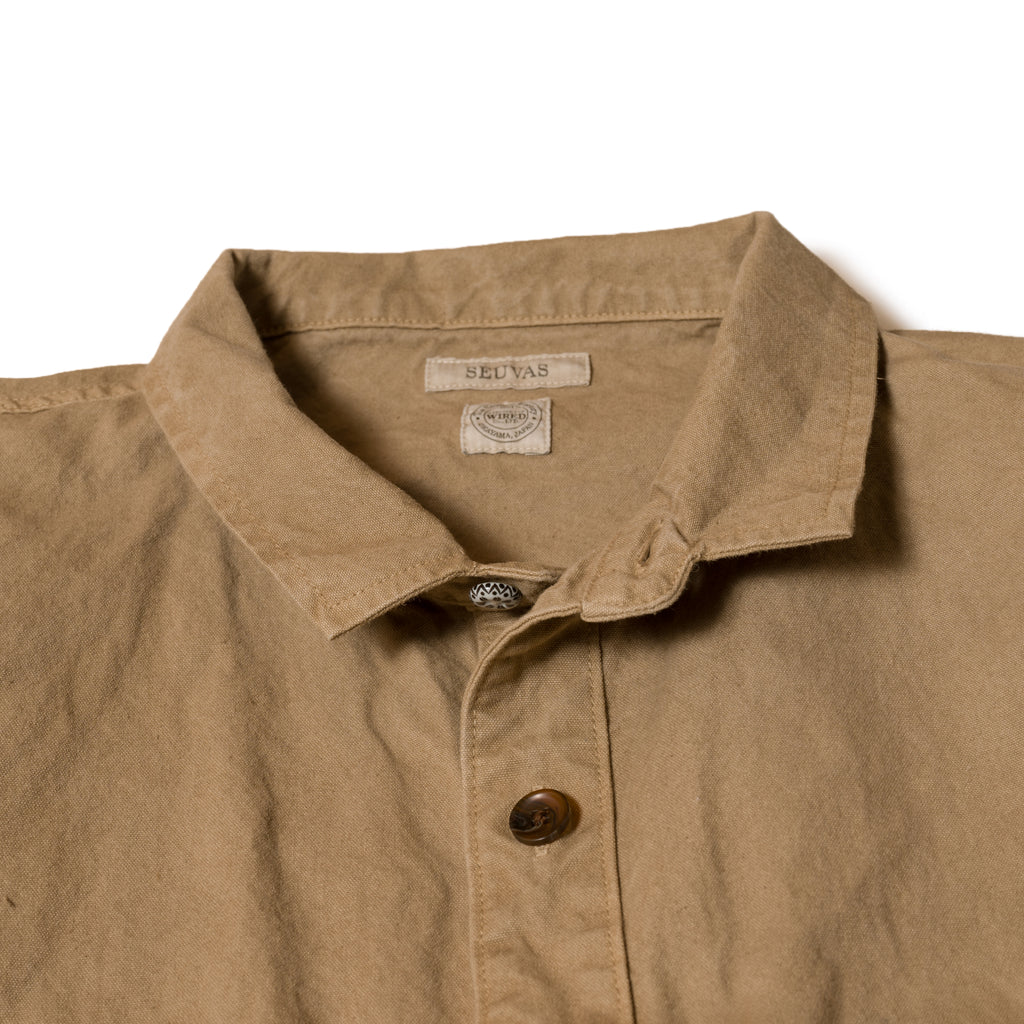 8oz CANVAS WING COLLAR SHIRTJACKET