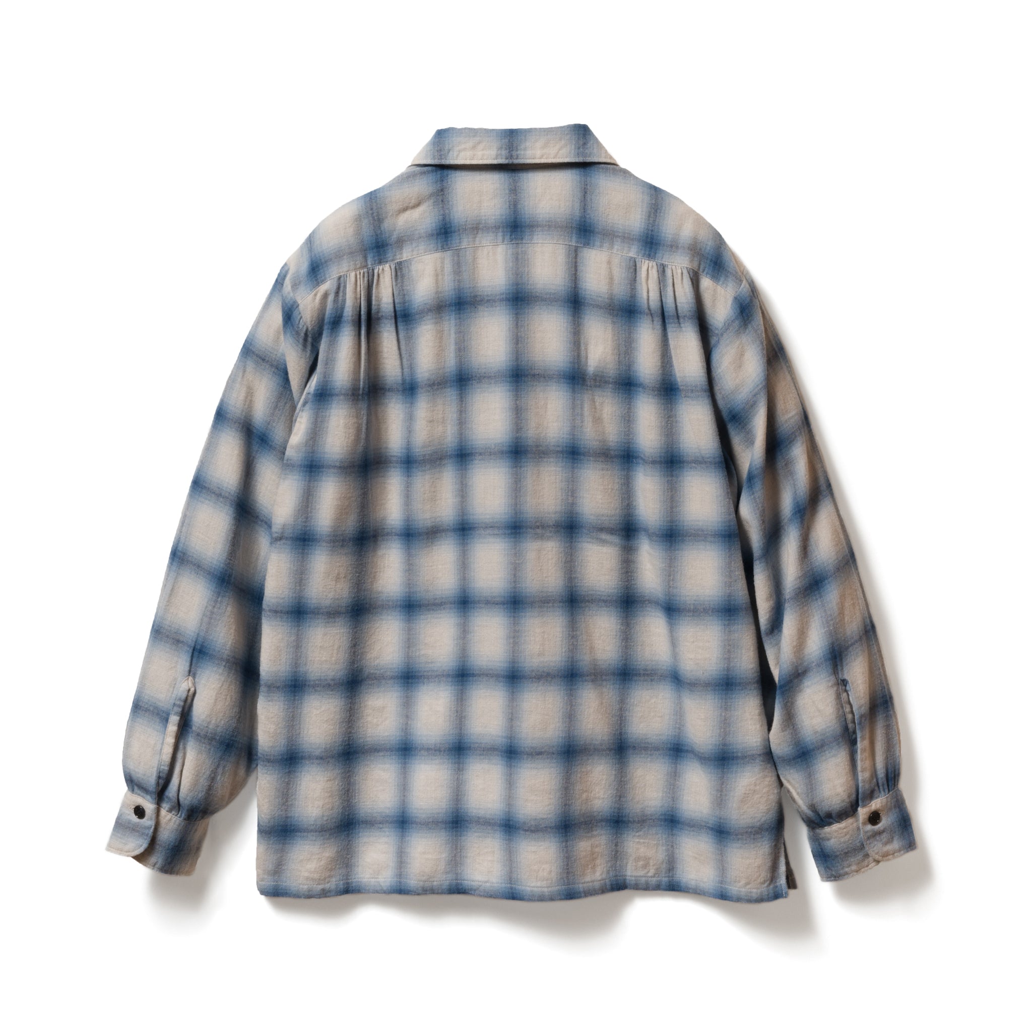 トップス 50s-60s Open Collar Check Shirt 50s-60s Open Collar Check Shirt