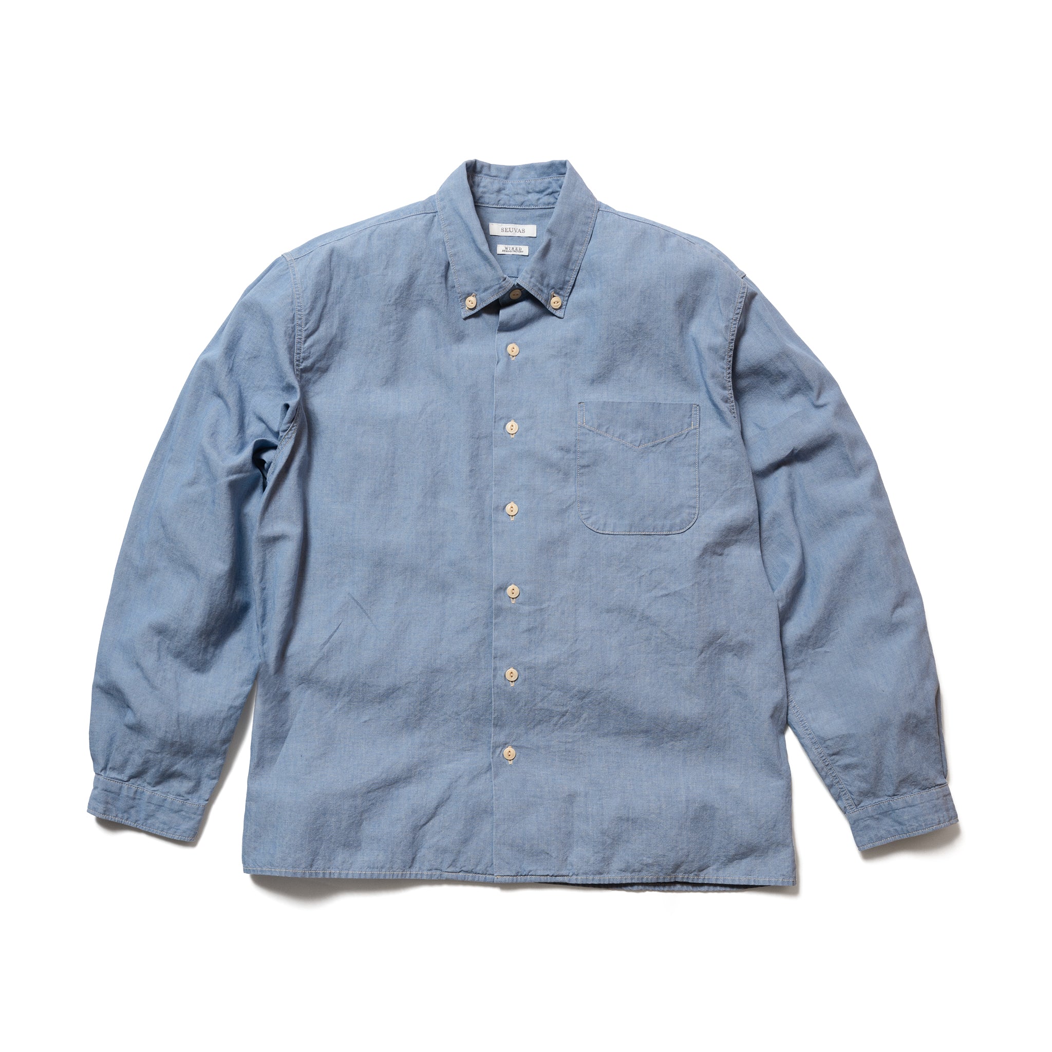 C/L CHAMBRAY L/S BD SHIRT – SEUVAS