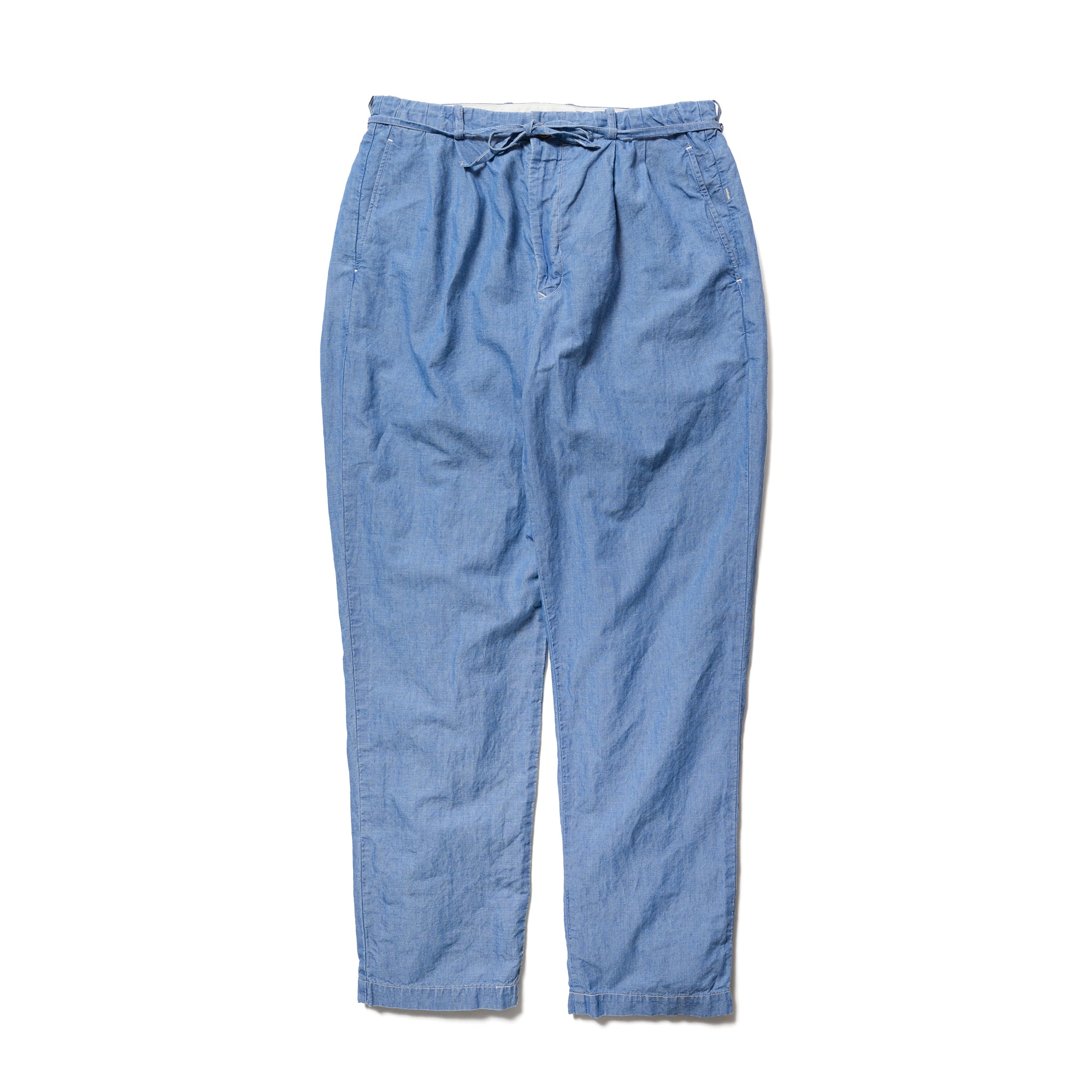 C/L CHAMBRAY 2TUCK TAPERED PANTS – SEUVAS