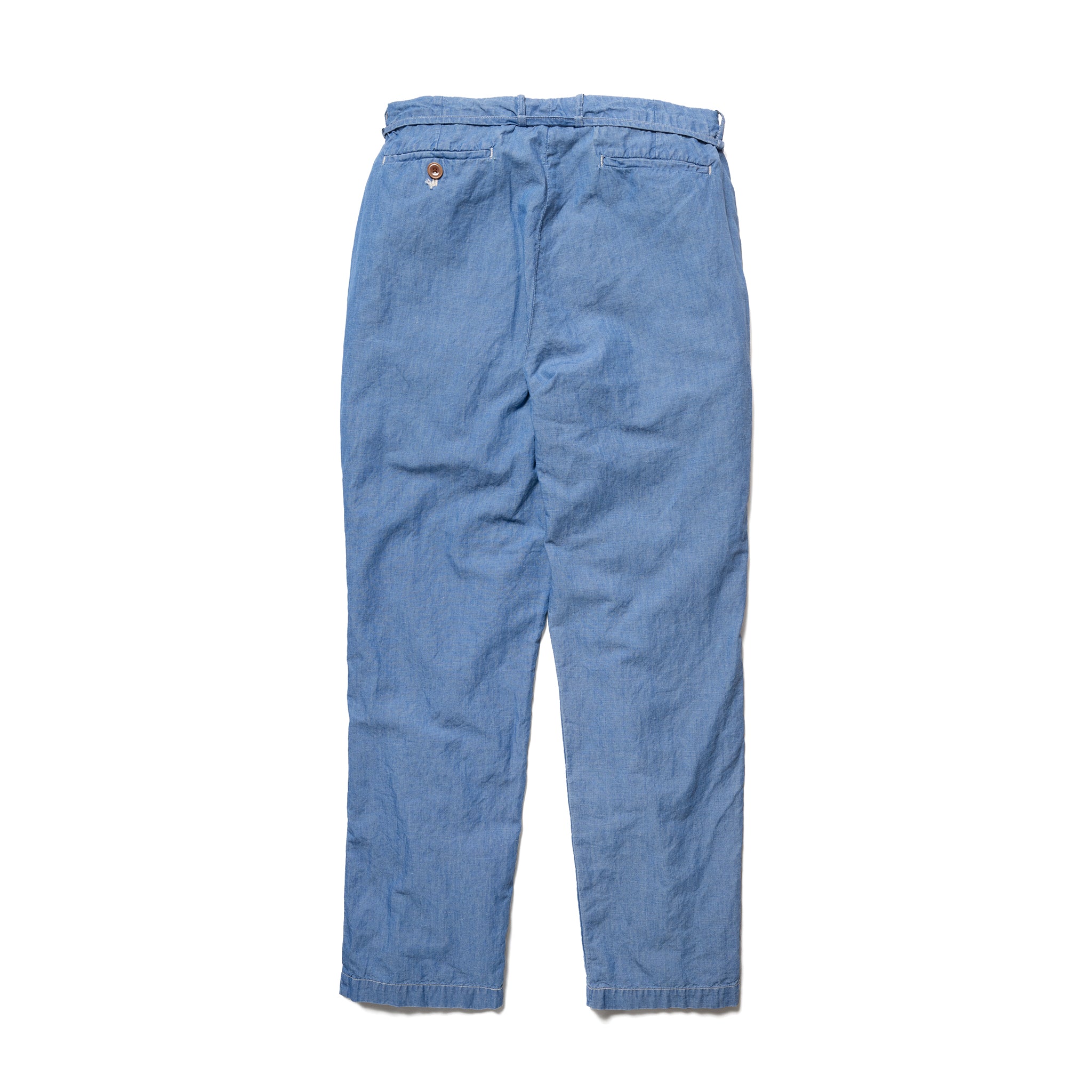C/L CHAMBRAY 2TUCK TAPERED PANTS – SEUVAS