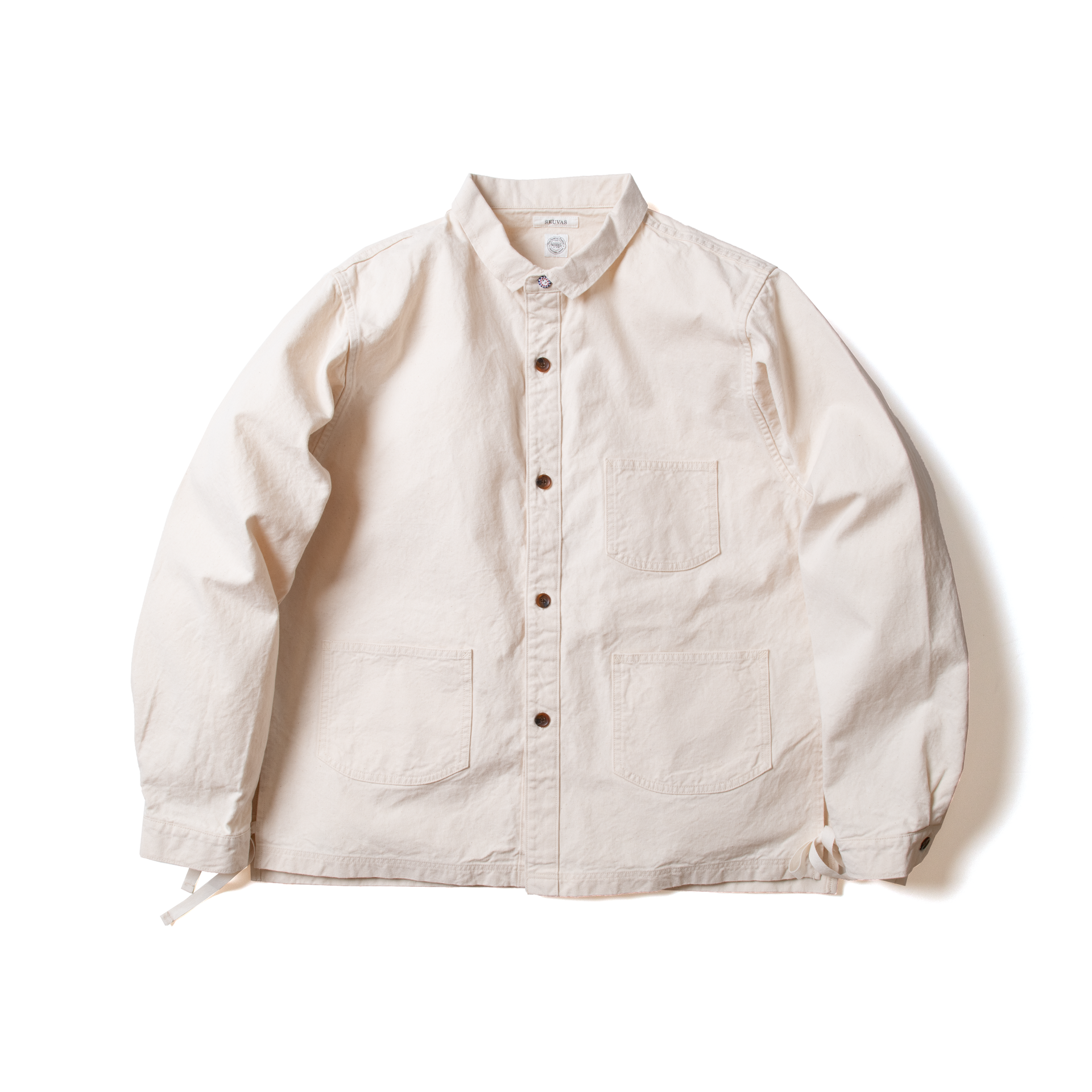 8oz CANVAS WING COLLAR SHIRT JACKET – SEUVAS